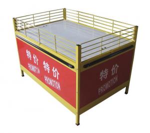 China Supermarket Promotional Tables , Portable Display Counter For Advertising wholesale