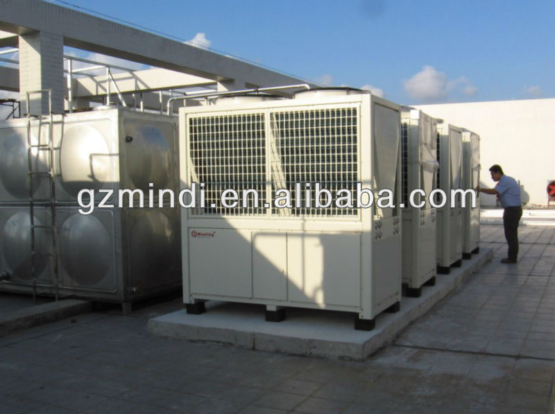 Meeting 30P-EVI Air to Water Heat Pump Outdoor Installation for Low Ambient Temperature -25C