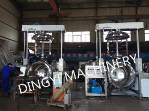 China 750L Vacuum Emulsifying Lotion Mixer SS316L / SS304 Material Steam Heating wholesale