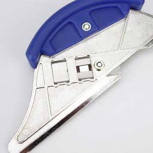 China Double Blades Carpet Knife Crain Cushion Back Cutter 30 Degree wholesale