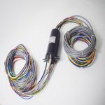 25.4mm Inner Bore 380VDC 300rpm Gigabit Ethernet Slip Ring