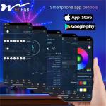 Festive decoration atmosphere lights LED music voice control lights for smoke