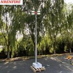 4x120W LED lamps mounted roof mast light 4.5m pneumatic telescopic mast, vehicle
