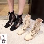 ZM001 Mesh Hollow Boots Children'S 2020 Autumn And Winter New Net Red Sandals