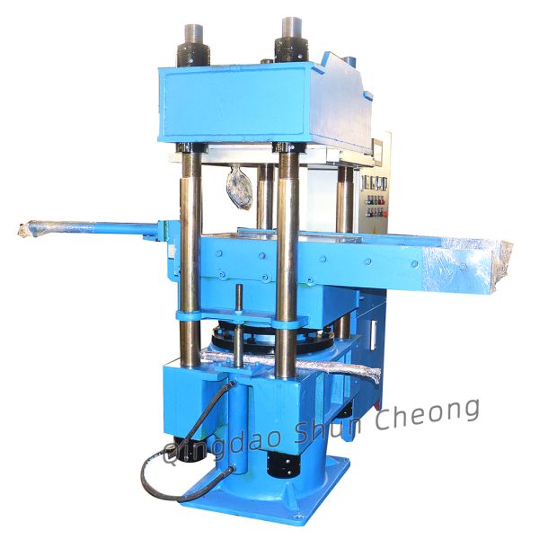 CNC Control Plate Rubber Vulcanizing Press with 125mm Daylight and 2.2KW Main Motor for Rubber Strips