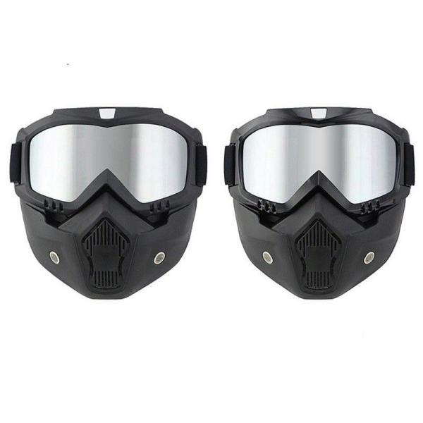 TPU Frame Motorcycle Racing Goggles Windproof For ATV Competition