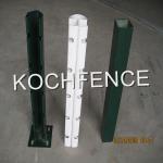 PVC Coated Outdoor Wire Fence , Low Carbon Steel Wire Welded Garden Fence