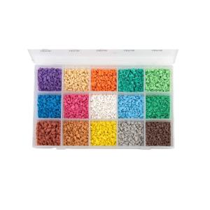China Colorful EPDM Granules No Toxic Wear-Resistant Protective Flooring For Playground wholesale