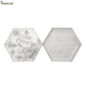 China Hexagon Shaped Plastic Honey Bee Box Only Frame Foundation Honey Comb Frames wholesale