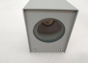 China IP54 Outdoor Max 50W Dia 110*W 85*H 92MM GU10 Base Light Fittings For Corridor Aluminum Silver wholesale
