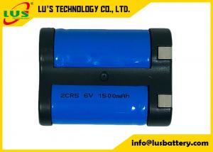 China 2CR5 Cylindrical Lithium Batteries 6V 1500mAh Photographic 2CR5-BP1 HRL wholesale