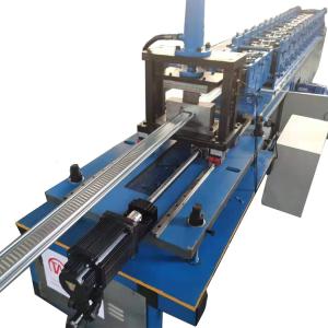 China Hydraulic Cutting 18 Station Shutter Door Roll Forming Machine 0-15m/min Roller Speed wholesale