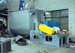 7.5kw-132kw Single Shaft Paddle Mixer For Dead Animal / Bones / Vegetable /