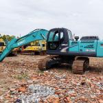 SK250 Used Kobelco Excavators 131KW Rated Power Crawler Used 25 Ton Excavator