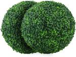 Garden 8cm Artificial Topiary Balls 50cm Outdoor