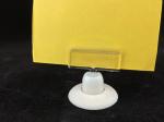 Clear Plastic Clip Sign Holders Display / Price Tag Holder Clip For Store