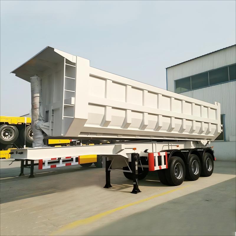 CIMC Dump Semi Trailer For Sand Coal Stone Transportation For Sale In Africa