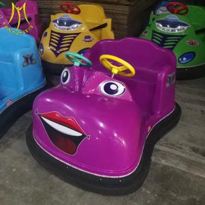 China Hansel amusement park rides 2018 kids ride on toy car with token for bumper cars wholesale