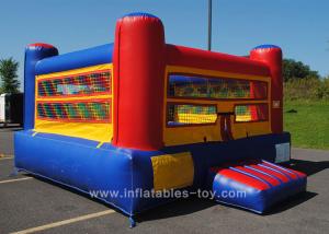 China Outside Inflatable Sports Games Colorful Inflatable Mini Boxing Ring For Kids wholesale