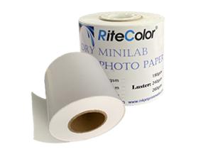 China Waterproof Micro Porous RC Dry Lab Glossy Photo Paper Roll For Epson Fuji DX100 wholesale