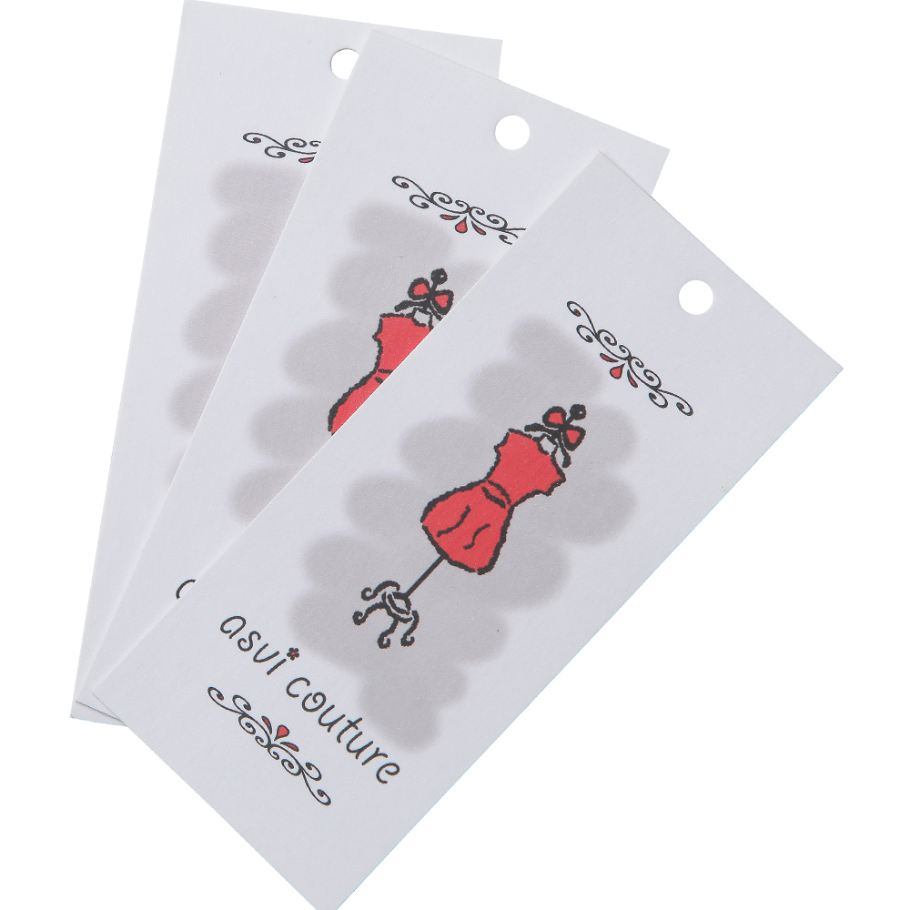 custom logo jewelry hanging tags jewelry tags with logo