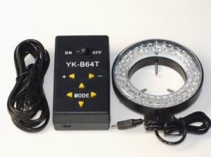 China YK-B64T led ring light 4 zone control stereo microscope professional light with control box wholesale