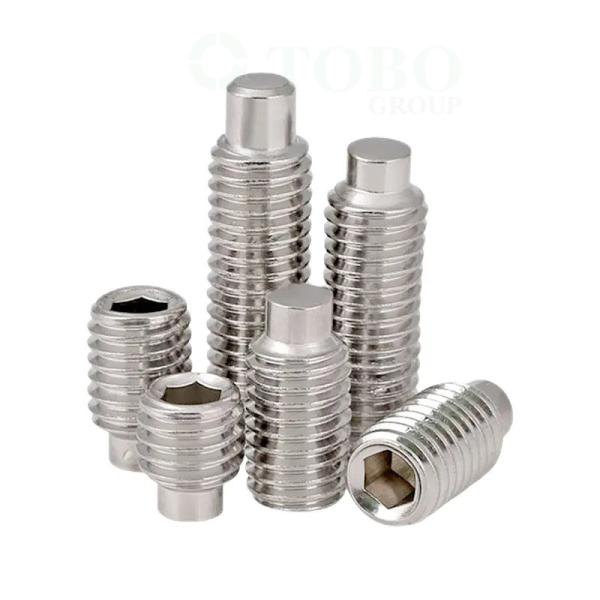 ANSI B 16.9 HEX Stainless Steel Metal Screws 3 Inch Length 0.128g Weight For