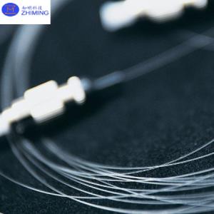 China Sapphire Optical Fiber Dia 25-500um Fiber Orientation C-axis Transmittance &gt;80% High Radiation Resistance wholesale