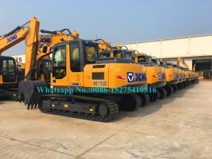 China 72.7kw Heavy Digging Machinery ,13 Ton Excavator With 0.4 M3 Bucket Capacity XE135D wholesale