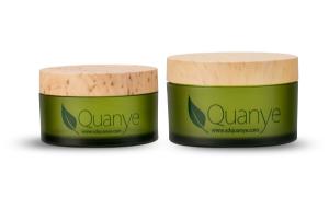 China ABS Cap Plastic Cosmetic Jars / Empty Face Cream Containers 30ml / 50ml QY-NSET-003 wholesale