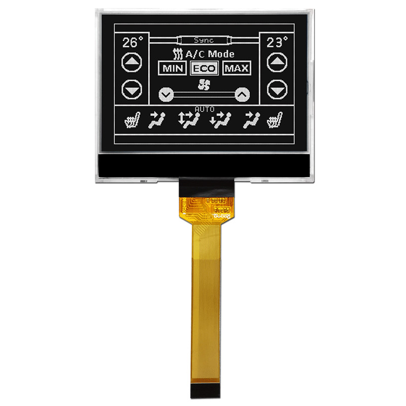 240x160 LCD Graphic Display Module ST7529 With Side White Backlight HTG240160N
