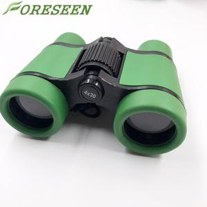 China Plastic Rubber Children Binoculars Focusing 4X30 Telescope multi Colors High-definition wholesale