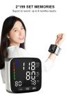 Portable Digital Wrist Blood Pressure Monitor Health Sphygmomanometer Accurate