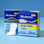 Good Breathability Leakage Protection Disposable Sanitary Napkin 6 Layers
