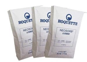 China Food Grade Pasted Valve Bags Hygienic Packaging White Brown Flat Bottom Paper Bags wholesale