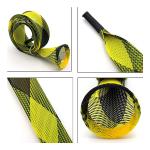 66.93 X 13.78" Casting Rod Cover Braided Mesh Protector Pole Gloves Fishing