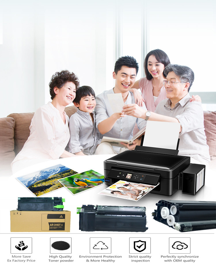 Sharp AR- 310ST Black Toner Cartridge for Sharp AR - 235 Printer , Pages Yields 25000