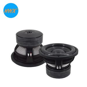 China Dual 4 Ohm Paper Cone 2500W RMS SPL 12 Inch Subwoofer wholesale