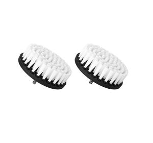 China White Soft Bristle Drill Scrubber Brush Clean Upholstery Auto Carpet Boat Seat wholesale