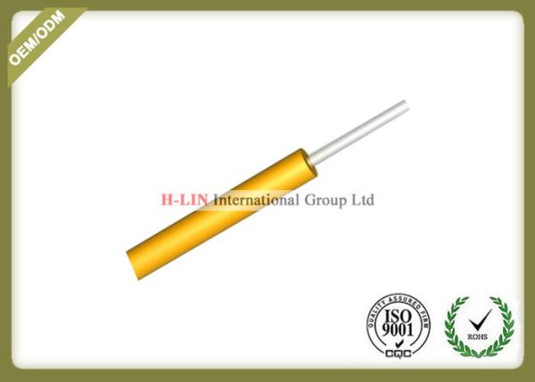 LSZH / PVC / Nylon Tight Buffered Fiber Optic Cable 0.6 / 0.9mm Higher