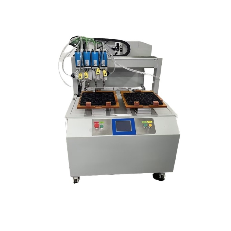Factory Hot Sale Floor Type Automatic Screw Locking Machine with 4 Screwdriver Heads for Wood Furniture Auto Screwdriver Machine