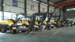 Municipal Construction Engineering 8Ton Large Excavator Big Wheel Digger With