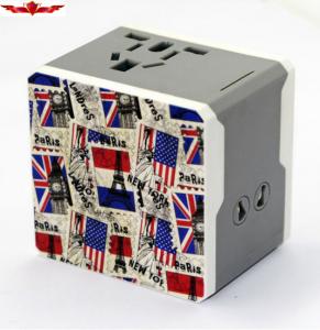 China Newest Design Travel Adaptor with 2.1A USB Charger Iphones,ipads With UK/EURO/USA/AUS PLUG wholesale