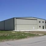 Sophisticated Steel Structure Hangar 5m - 6m Height Metal Airplane Hangar