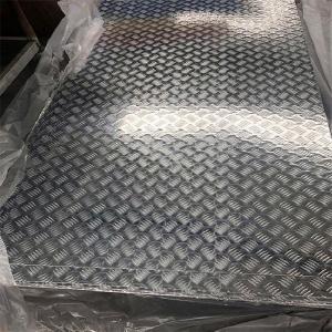 China 55% Aluminum Alloy Gi Chequered Plate Zinc Sheet Metal Galvanized 6m wholesale