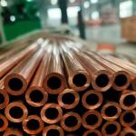 Water Tube Copper Pipe Customized For Oil / Gas Transportation System