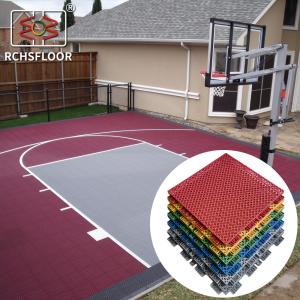 China 1000 Pieces Volleyball Court PP Interlocking Tiles Carton Package wholesale