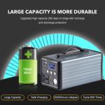 500W Portable Power Station Generator Lifepo4 Battery Camping Charging Bank