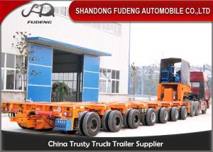 China 16 Axles 8 Line Hydraulic Modular Heavy Equipment Trailers Large Generator Transport wholesale