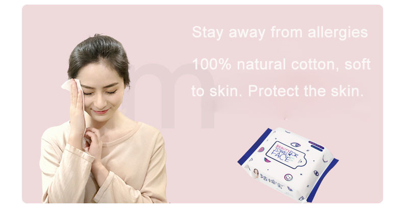 Anti Bacterial Soft Makeup Cleaning Wipes For Eradicating Mites Effectively